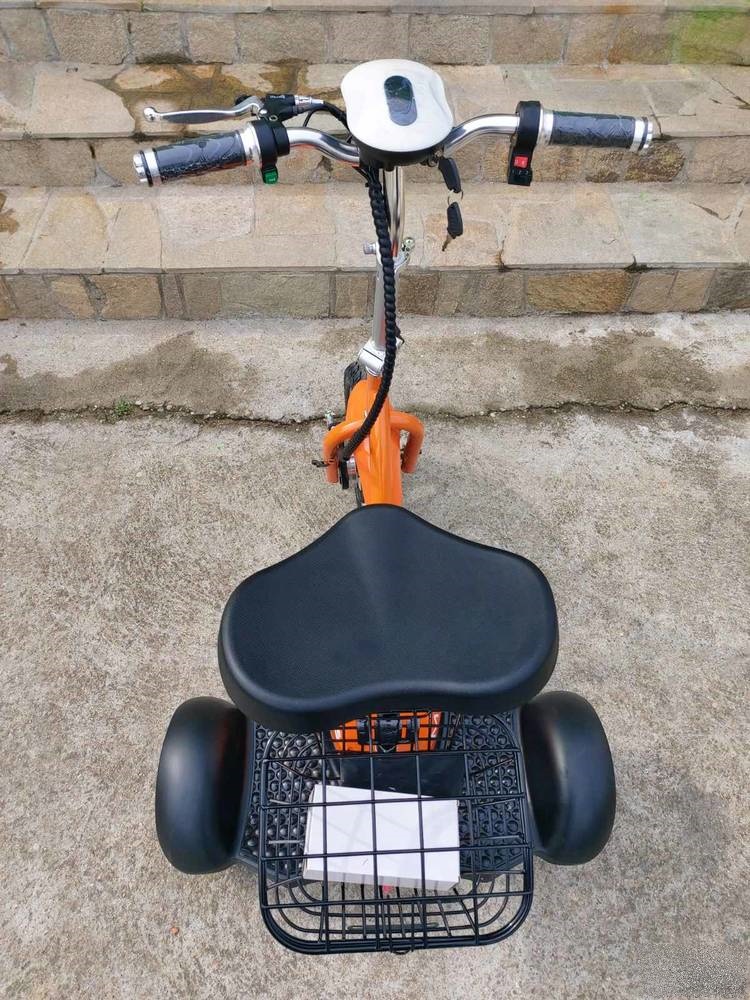 Електрическа триколка 500W MaxMotors нов модел А2, Orang - Image 6
