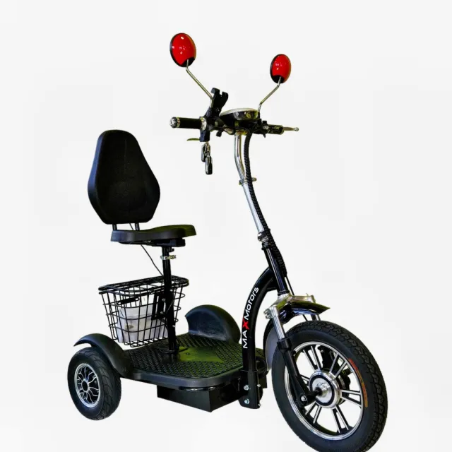 Електрическа триколка | 750W, задно предаване, черна - max