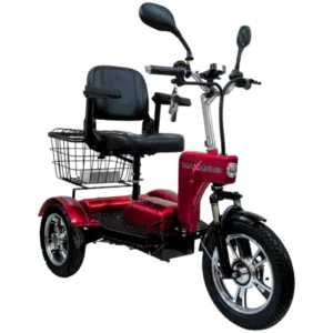 Електрическа триколка | A6 LUX 1000W, Червена - Max