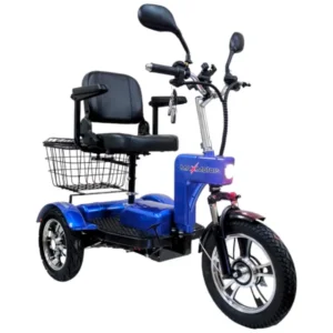 Електрическа триколка | A6 LUX 1000W, Синя | Top - Max