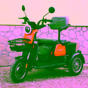 Електрическа триколка | X1 Orange, 1500W, триместна - Max