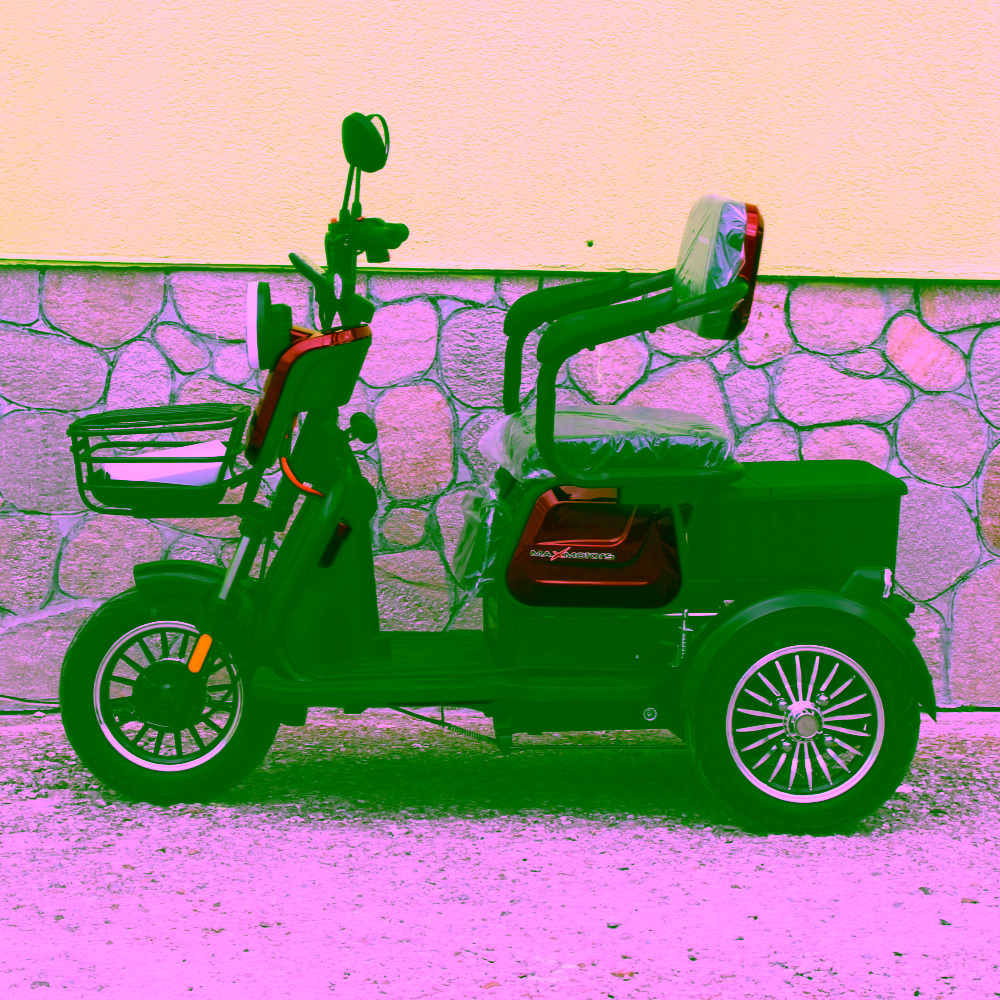 Електрическа триколка Max Motors X1 RED, 1500W - Image 2