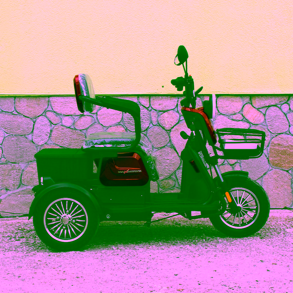 Електрическа триколка Max Motors X1 RED, 1500W - Image 3