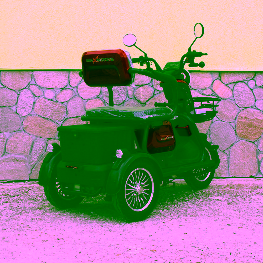 Електрическа триколка Max Motors X1 RED, 1500W - Image 4