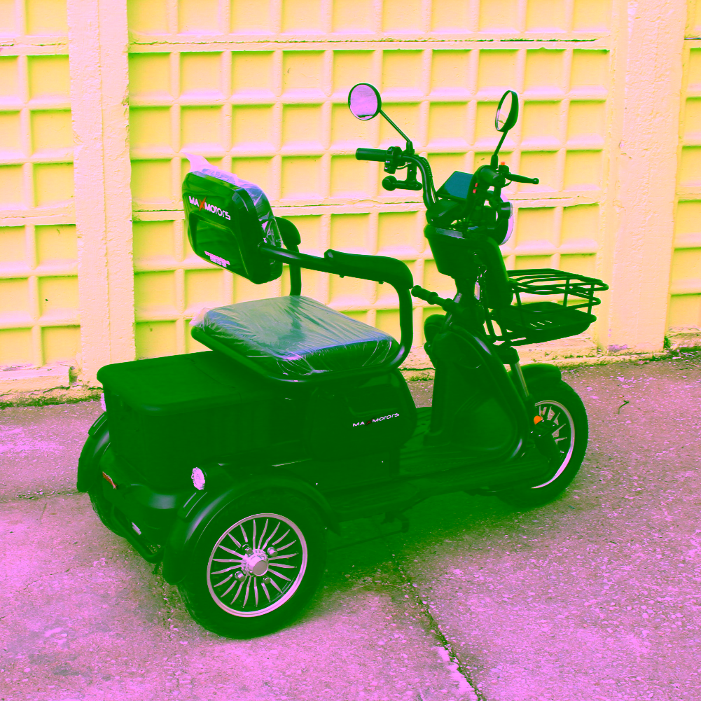Електрическа триколка Max Motors X1 BLACK, 1500W - Image 4