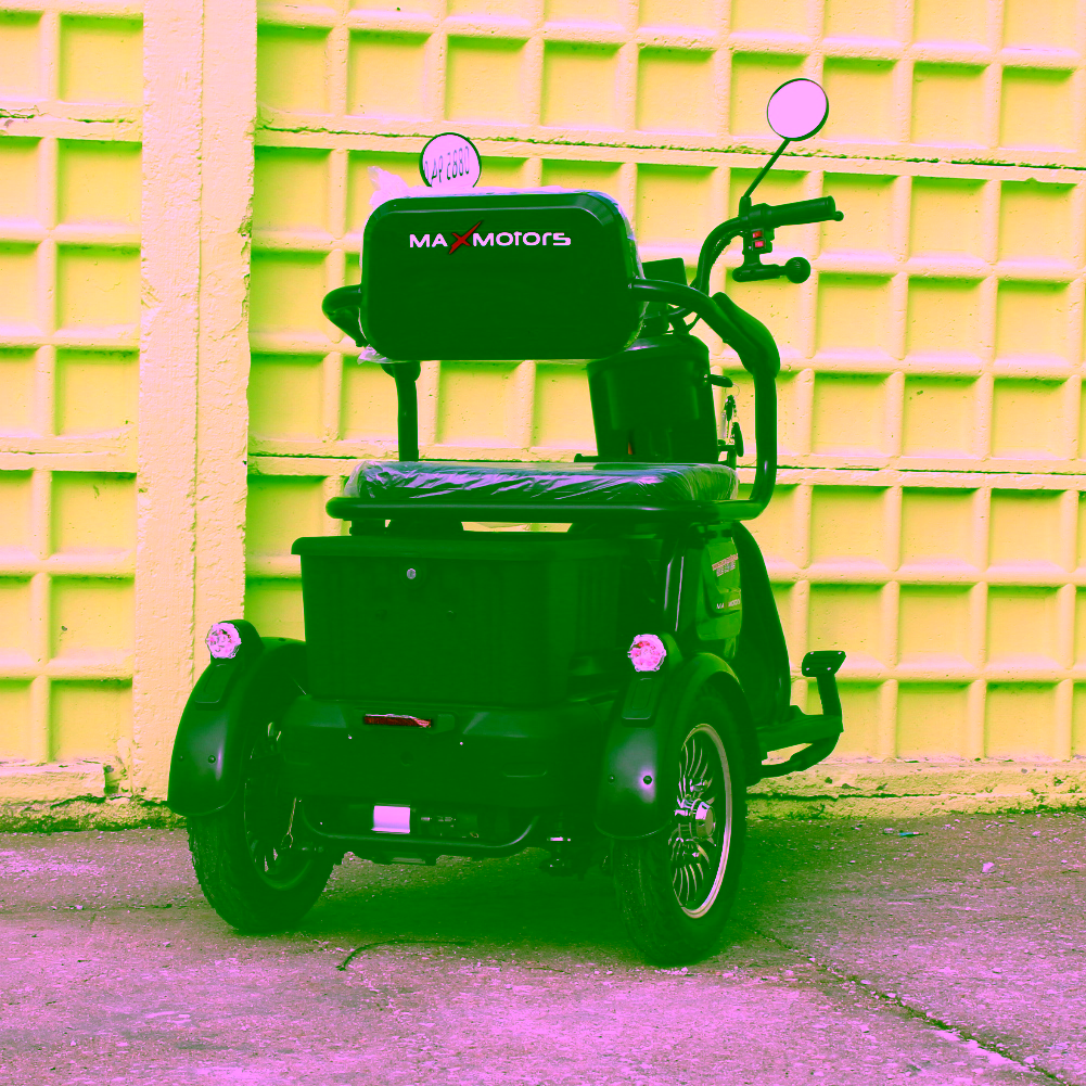 Електрическа триколка Max Motors X1 BLACK, 1500W - Image 5