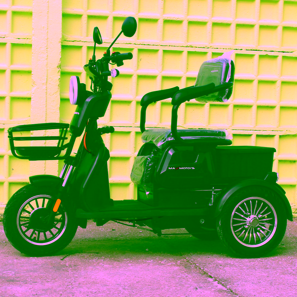 Електрическа триколка Max Motors X1 BLACK, 1500W - Image 6