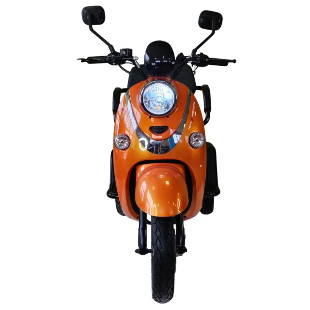 Електрическа триколка триместна MaxMotors X2 1500W ОРАНЖЕВА - Image 6