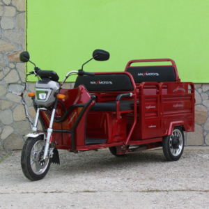 Електрическа триколка | товар до 500 кг | Red, 2000W - max