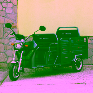 Електрическа триколка | товар до 500 кг | Gray, 2000W - max