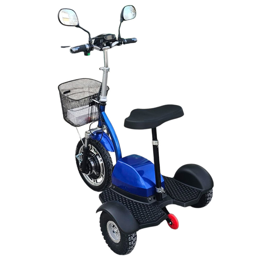 Електрическа триколка Max Motors A2, 750W, 48V, синя - Image 4