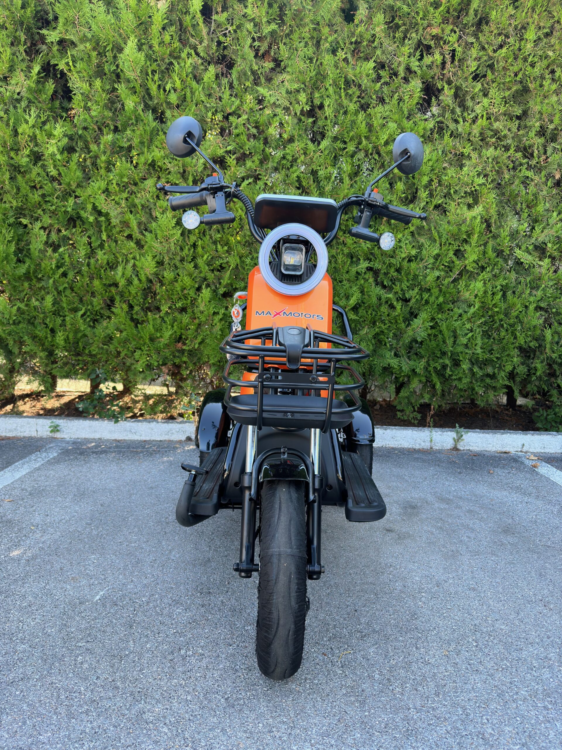 Двуместна електрическа триколка MaxMotors Grand Pudding 2000W 60V-25Ah, Оранж - Image 7