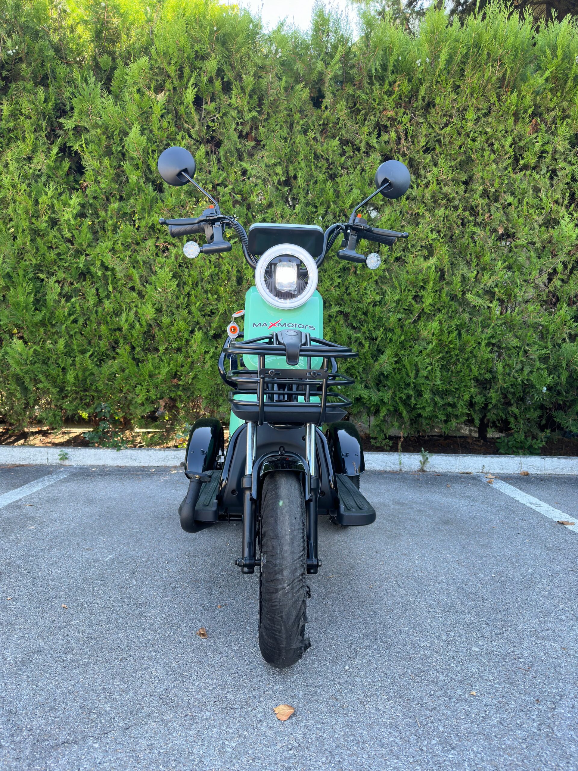 Двуместна електрическа триколка MaxMotors Grand Pudding 2000W 60V-25Ah, Зелен - Image 6